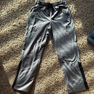 Under Armour Gray Sweatpants with Relaxed Fit